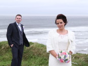 Lisa and who had their wedding reception in Rosses Point at the Sligo Radisson Blue after their wedding ceremony in St Patrick's Belleek, Co Fermanagh, Wedding video by Donegal Videographer Jason McGarrigle