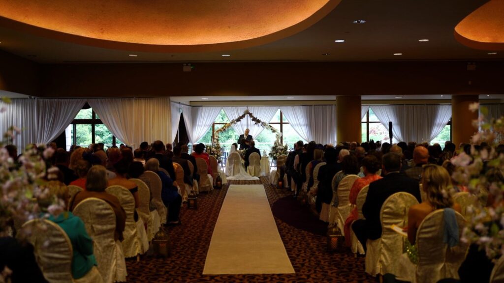 Jacksons Hotel Wedding Ceremony