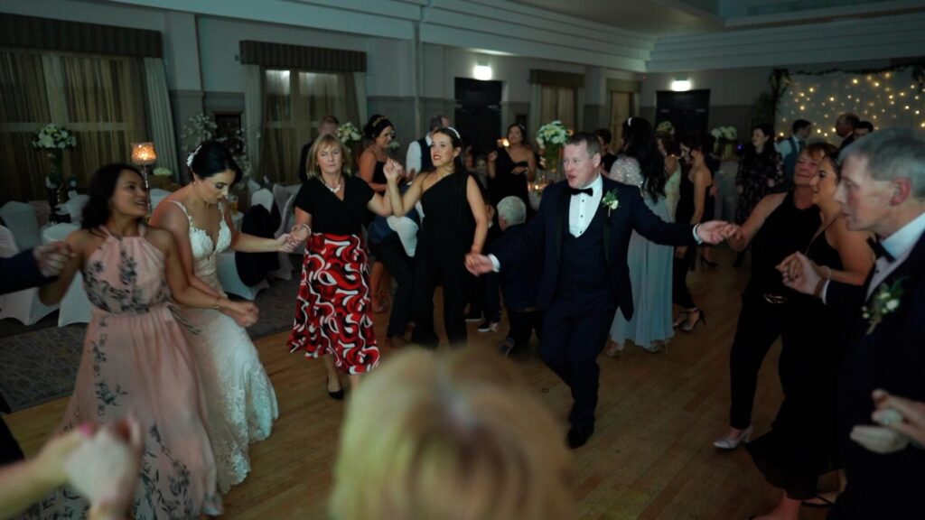 dancing at wedding in sligo