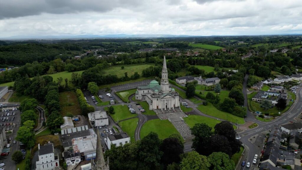 Cavan cathedral the scene for the wedding ceremony of R&T